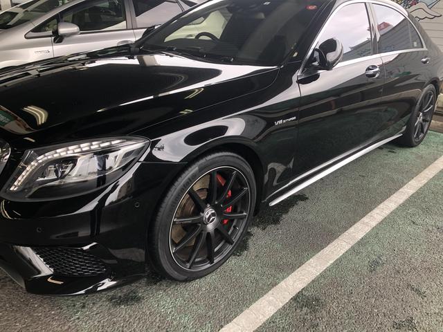 メルセデス AMG S63 タイヤ交換