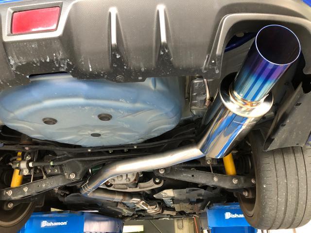 スバル　WRX STI マフラー交換　安城市　刈谷市　知立市　高浜市　碧南市　愛知県