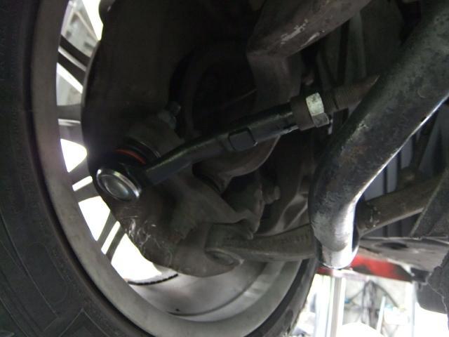 BMW　525　ステリングラックエンド左右交換