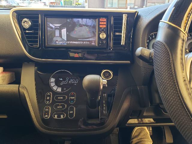 日産　ルークス　持ち込み配線　ルームミラー映像をナビ連動作業