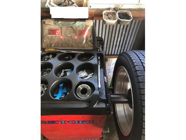 ボルボ　195/60/16 4本　持ち込み　スタッドレスタイヤ交換