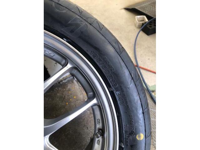 SUZUKI スイフト　195/50/16 4本　直送タイヤ交換