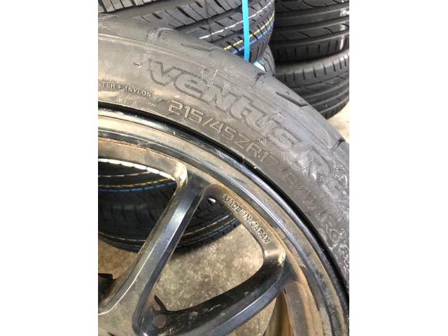 SUZUKI スイフト　215/45/17 4本　持ち込みタイヤ交換