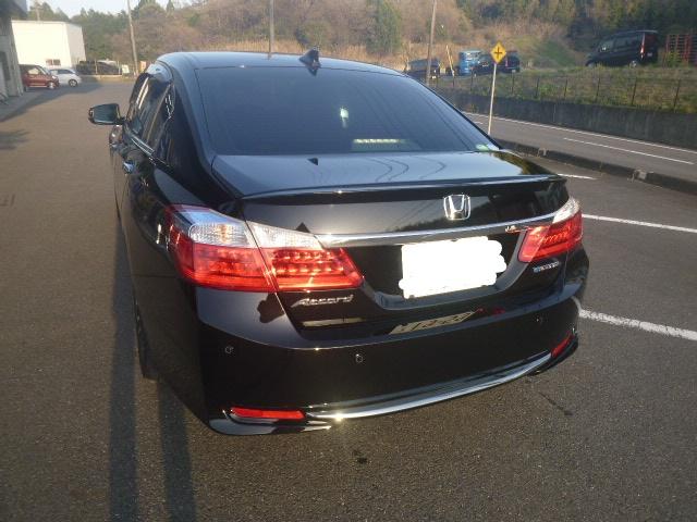 ホンダ　アコード　修理　完成