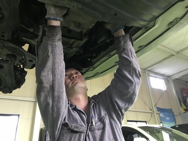 経験豊富な整備士がキッチリ整備いたします