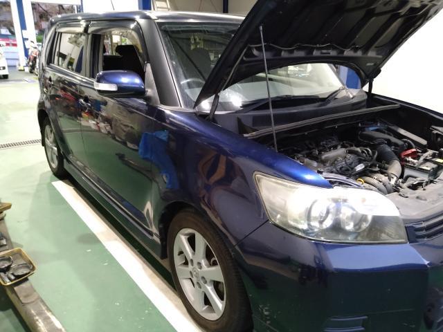 トヨタ カローラルミオン　オルタネーター、バッテリー交換
熊本市中央区の車検・整備・点検・鈑金・塗装・事故修理・保険修理・パーツ取付など、お車の事なら福田自動車整備工場にお任せ下さい！コロナ対策で入庫車両は除菌対策しています。

