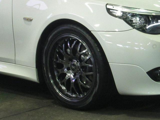 BMW　5シリーズ　E61　持込タイヤ　持込ホイール　交換・取付　245/40R18　275/35R18　欧州車　ドイツ　鍛造　軽量　外車　太平タイヤ　愛知県　名古屋市　中川区