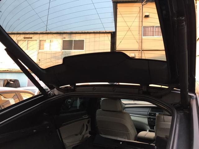 BMW E71 X6 リアゲートダンパー交換 電動バックドア リアゲートが上がらない 横浜市都筑区