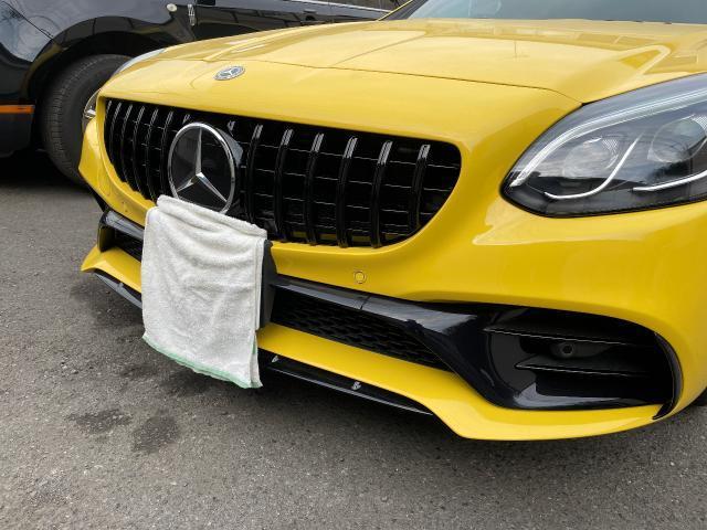 メルセデスベンツ　SLC43 AMG パナメリカーナグリル交換　インナーブラック塗装　神奈川県横浜市都筑区　YBR横浜