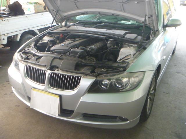 BMW　ファンベルト交換