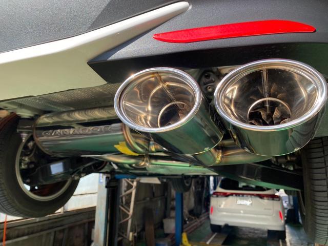 マフラー交換【来店 持ち込み 春日井市 カローラツーリング】