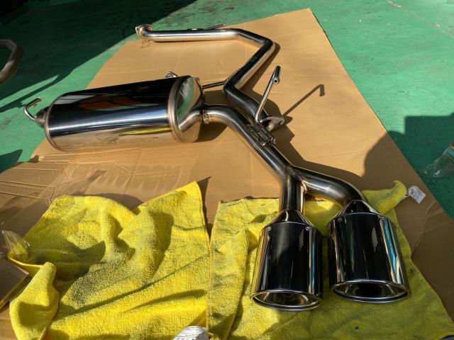 マフラー交換【来店 持ち込み 春日井市 カローラツーリング】