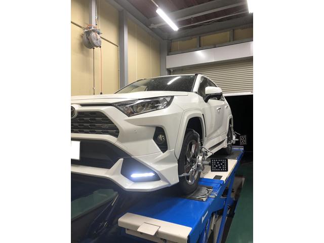 RAV4　足回り　2．5リフトアップ　アライメント　