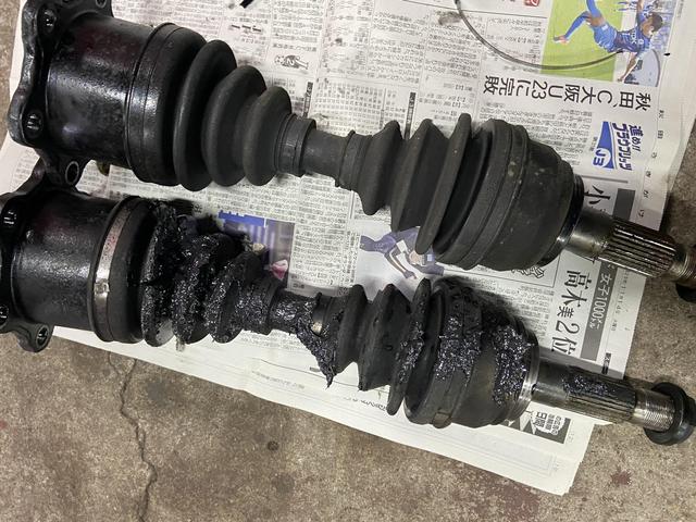 トヨタ ハイエース200系 フロントドライブシャフト交換|グー トヨタ ハイエース200系 フロントドライブシャフト交換|グー