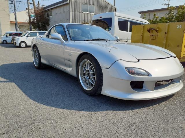 RX-7　全塗装安く　オークション用　松山　西条　伊予　松前　砥部　車検　修理　整備　輸入車　愛媛　鈑金　塗装　愛媛　