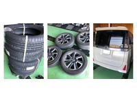 トヨタ 100系ハイエース タイヤ交換 215/70R15 持込交換 千葉県 トヨタ 100系ハイエース タイヤ交換 215/70R15 持込交換 千葉県