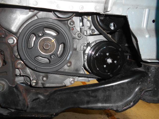 日産　セレナ　オルタネータ交換