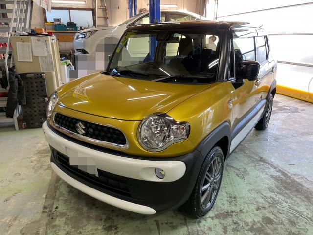 スズキ　X-BEE　クリスタルキーパー　キーパーコーティング　車内クリーニング　車内清掃　点検　車両整備【帯広市で持込でのタイヤ交換・ドライブレコーダー・ETC・ナビ　等のパーツ取付・修理・整備の事なら”ファンファクトリー　帯広店”へ！！】