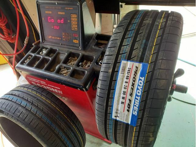 TOYO TIRES PROXES FD1　組替　タイヤ交換・販売 装備品取付・販売　点検　車両整備【【帯広市で持込でのタイヤ交換・ドライブレコーダー・ETC・ナビ　等のパーツ取付・修理・整備の事なら”ファンファクトリー　帯広店”へ！！】