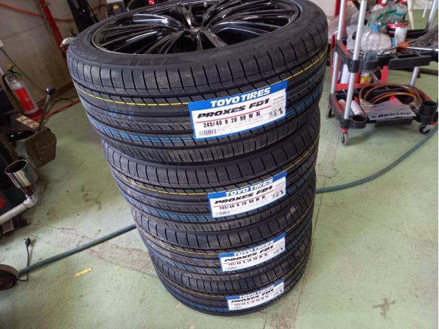 TOYO TIRES PROXES FD1　組替　タイヤ交換・販売 装備品取付・販売　点検　車両整備【【帯広市で持込でのタイヤ交換・ドライブレコーダー・ETC・ナビ　等のパーツ取付・修理・整備の事なら”ファンファクトリー　帯広店”へ！！】