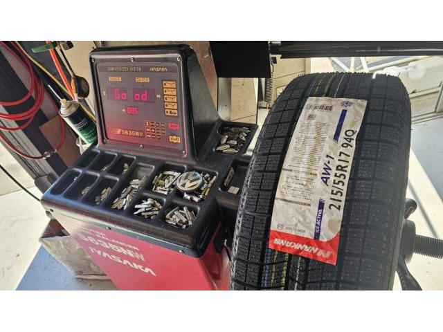 【冬タイヤ】NANKANG　冬タイヤ交換・組替・脱着　点検　車両整備【帯広市で持込でのタイヤ交換・ドライブレコーダー・ETC・ナビ　等のパーツ取付・修理・整備の事なら”ファンファクトリー　帯広店”へ！！】
