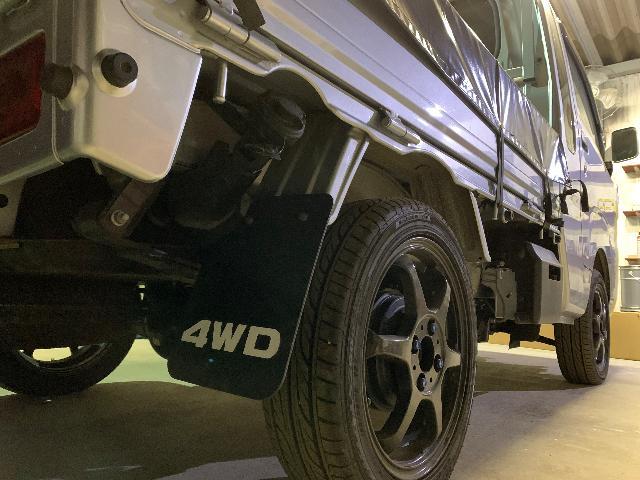 スバル　サンバートラック　S500 エアロ　リフトアップキット取付　candojapan 群馬