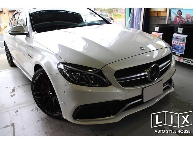 AMG C63sコーディング！タイヤ交換も沢山です！【福山市　タイヤ・ナビ・ドライブレコーダー等のパーツ持込取付　コーディング作業　大歓迎受付中！！愛車の事なら国産車から輸入車までリクロスへ！】