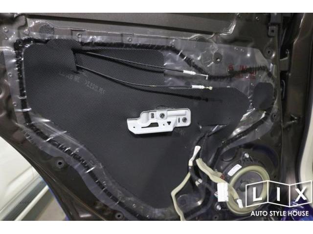 フーガに調音施工とドアデッドニングで静粛性向上！【ドアデッドニング編】【福山市　タイヤ・ナビ・ドライブレコーダー等のパーツ持込取付　コーディング作業　調音施工　大歓迎受付中！！愛車の事なら国産車から輸入車までリクロスへ！】