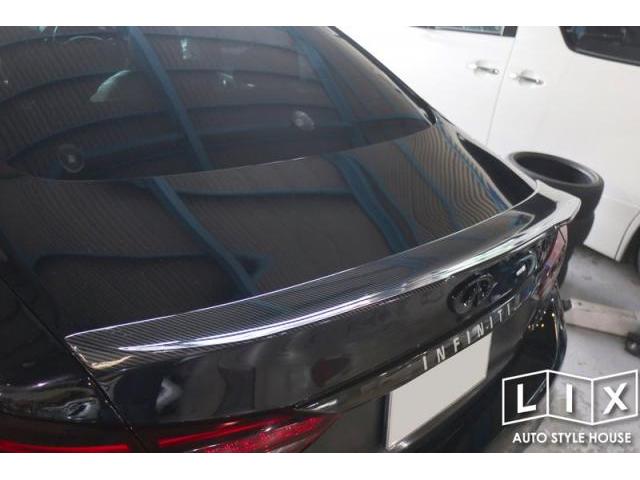 V37スカイラインのオイル交換とリアスポイラー取付とZ4のETC取付！【福山市　タイヤ・ナビ・ドライブレコーダー等のパーツ持込取付　コーディング作業　調音施工　大歓迎受付中！！愛車の事なら国産車から輸入車までリクロスへ！】