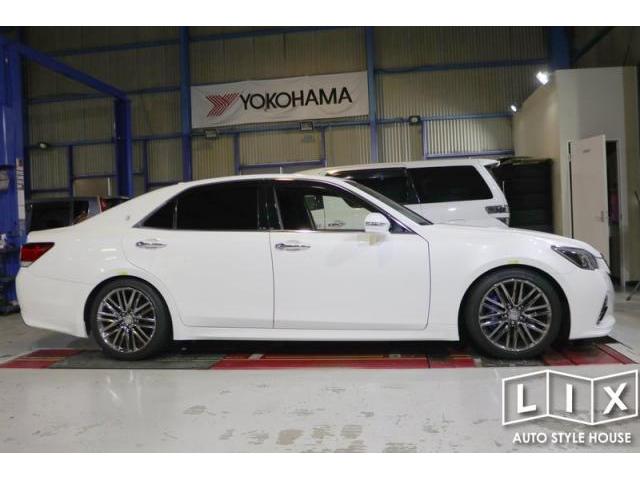 210系クラウンに車高調取付！【福山市　タイヤ・ナビ・ドライブレコーダー等のパーツ持込取付　コーディング作業　調音施工　大歓迎受付中！！愛車の事なら国産車から輸入車までリクロスへ！】