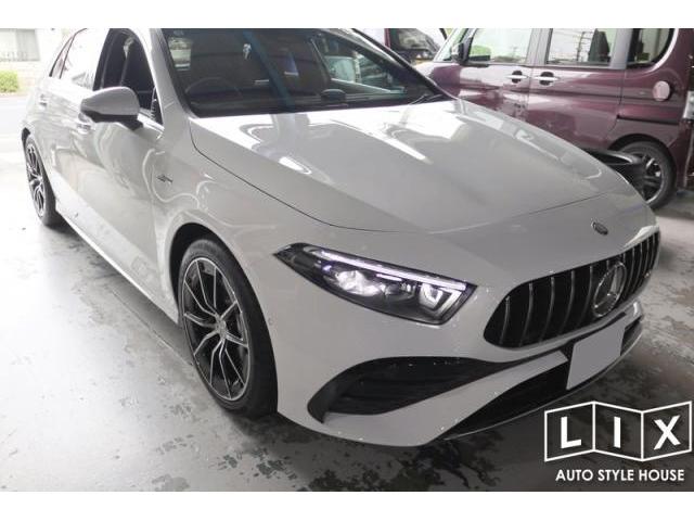 ベンツA35(W177)の調音施工で快適空間に！【福山市　タイヤ・ナビ・ドライブレコーダー等のパーツ持込取付　コーディング作業　調音施工　大歓迎受付中！！愛車の事なら国産車から輸入車までリクロスへ！】