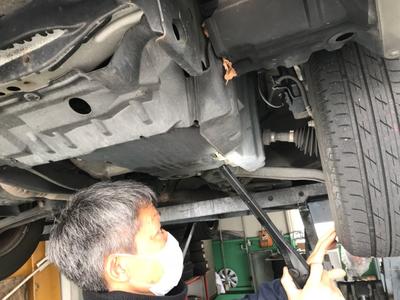 プロの整備士がメンテナンス