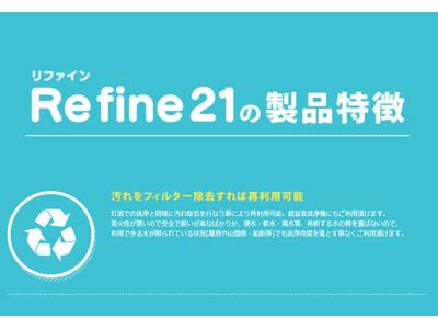 汚れ除去を行なう事により再利用可能です！