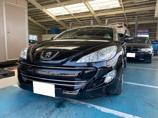 プジョー RCZ エアコン ガスクリーニング