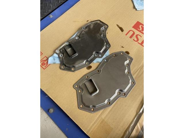 V3６スカイライントルコン太郎圧送交換　循環交換　過走行もATFオイル交換　全量交換　タイヤ交換　車検整備　バッテリー交換　のことなら総社市のアンサーへ！総社市　清音　倉敷市　真備町　岡山市北区　高梁市　井原市　土日祝営業　カード決済OK！