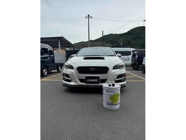 レヴォーグ　CVT圧送交換　トルコン太郎　ＣＶＴ圧送交換 循環交換　過走行もＡＴＦオイル交換　全量交換　オイル交換　車検整備　バッテリー交換　のことなら総社市のアンサーへ！総社市清音　倉敷市　真備町　岡山市北区　高梁市　井原市　土曜営業！