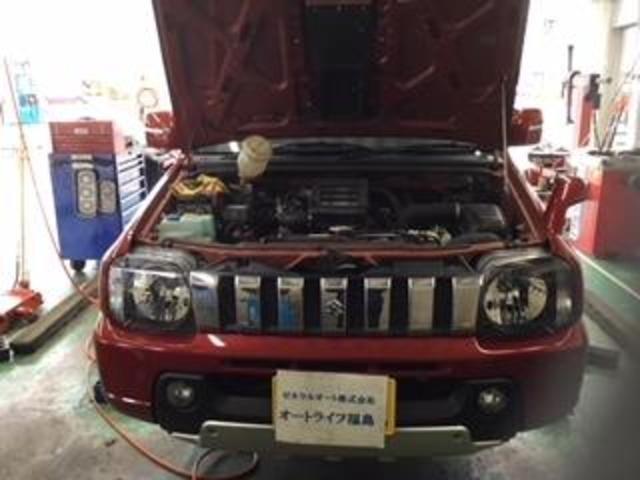 スズキ　ジムニー　車検　ATF交換　下回り塗装
