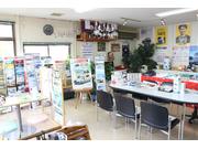 作業中も店内でごゆっくりお待ち頂けます