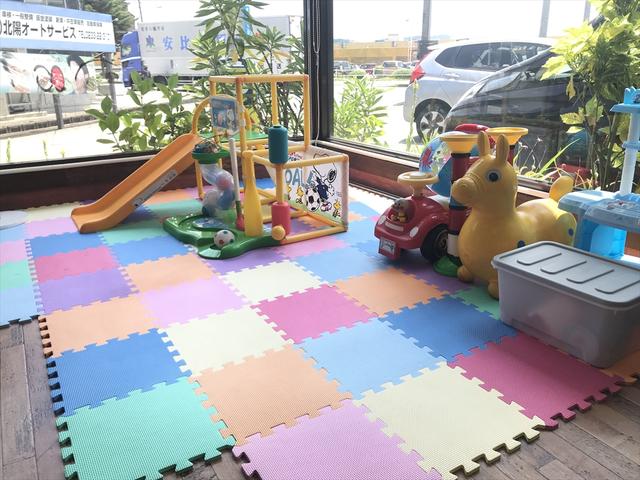 キッズスペース完備です！