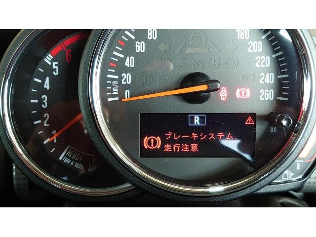 F55 BMWミニ　クーパーD　ブレーキパッド警告灯点灯　BoschCarService　BMCサービス　高松市　丸亀市　さぬき市　善通寺市