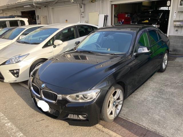 BMW ３２０i　ボディガラスコーティング