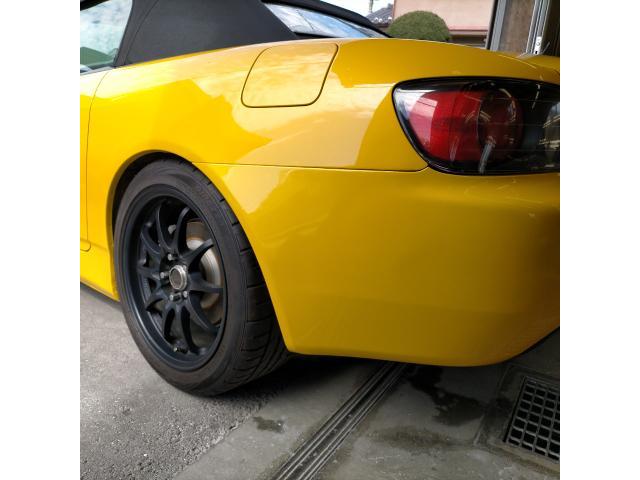 ホンダ S2000 リアバンパー鈑金塗装を実施しました。