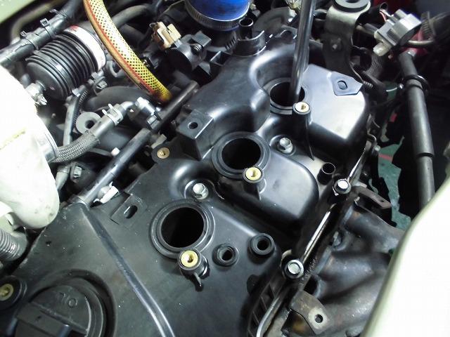 ダイハツ　エッセ　L235S　プラグ交換　豊川市