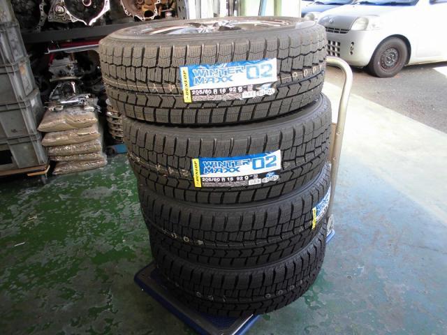 スタッドレスタイヤはお早めに　豊川市