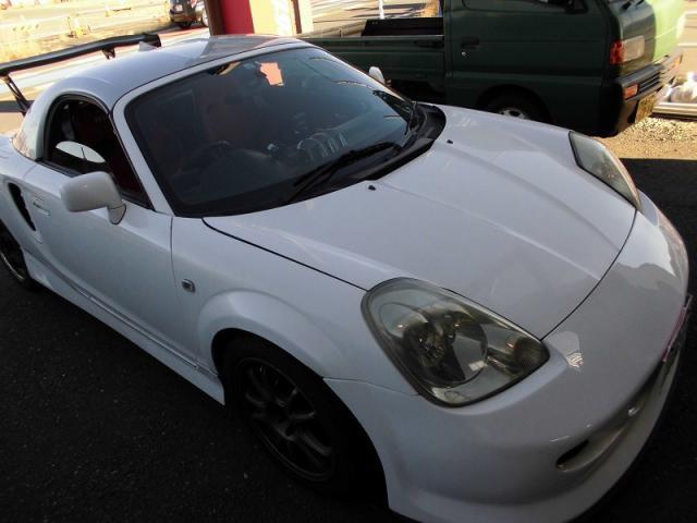 MR-S ZZW30 TRD製ドアスタビライザー取り付け　豊川市