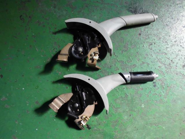 三菱　アイ　サイドブレーキレバー交換依頼　豊川市