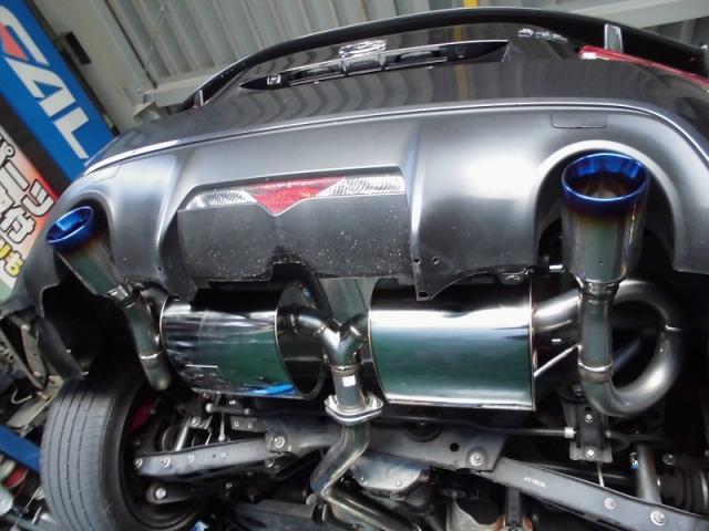 スバル　BRZ　マフラー交換依頼　豊川市