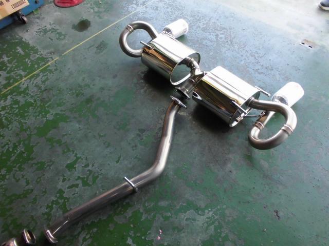 スバル　BRZ　マフラー交換依頼　豊川市