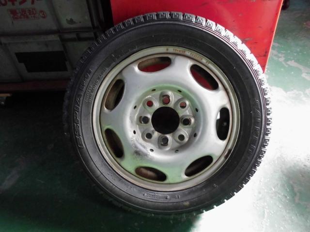 ダイハツ　エッセ　L235S　夏タイヤに交換依頼　豊川市