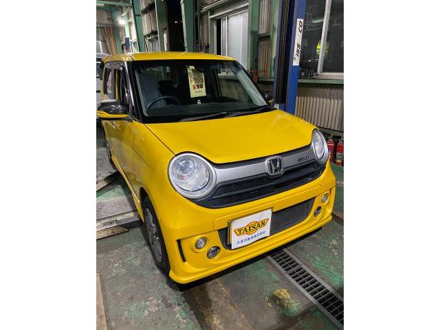 ホンダ N-ONE ダウンサスキット取付 アルミホイール&タイヤ交換 ホンダ N-ONE ダウンサスキット取付 アルミホイール&タイヤ交換